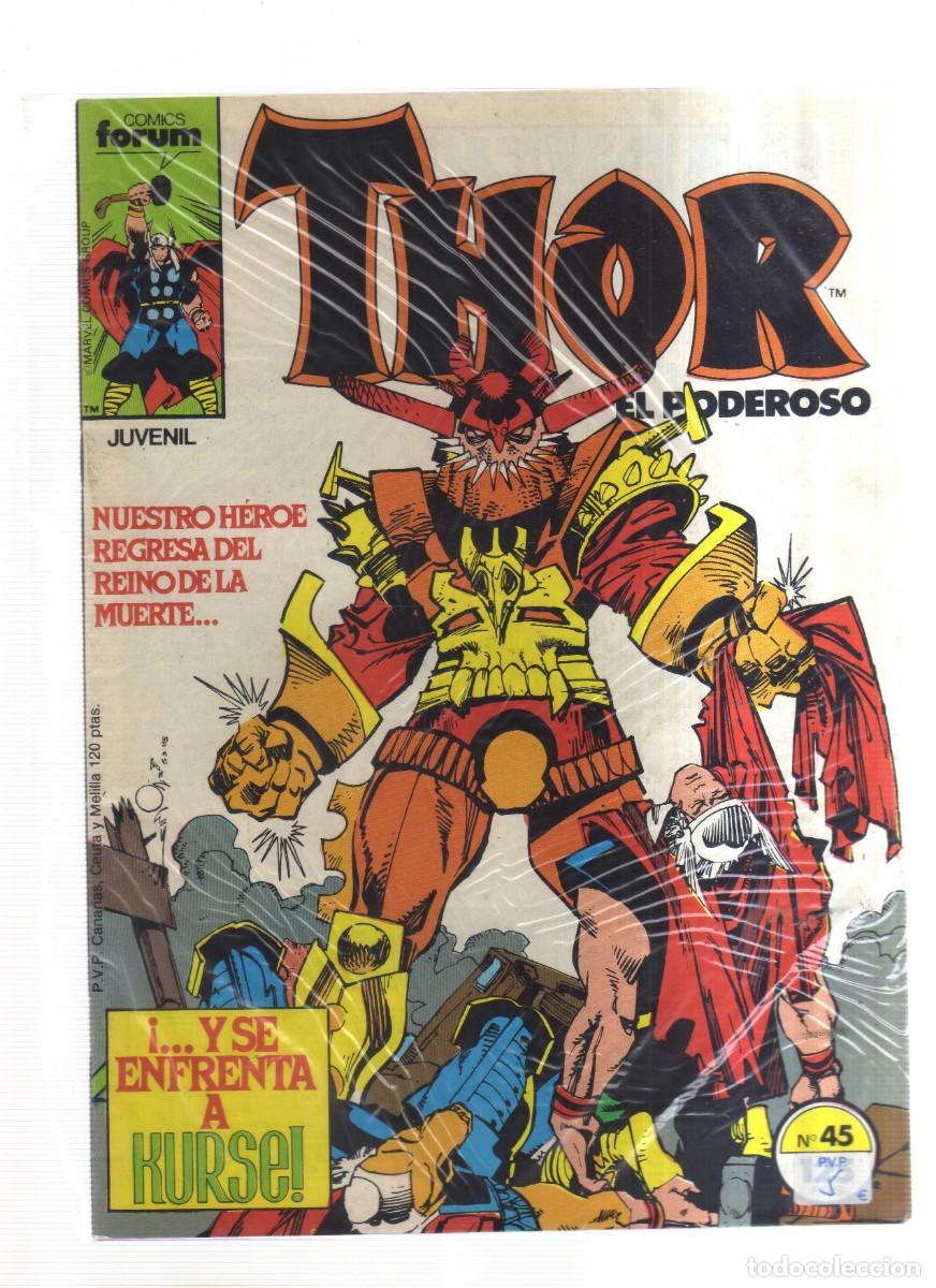 Tebeos: THOR EL PODEROSO DE FORUM N,45 - Foto 1