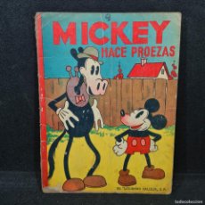 Tebeos: MICKEY HACE PROEZAS - ED. SATURNINO CALLEJA, S.A. - WALT DISNEY - 1935 - Nº 9 / 23.045