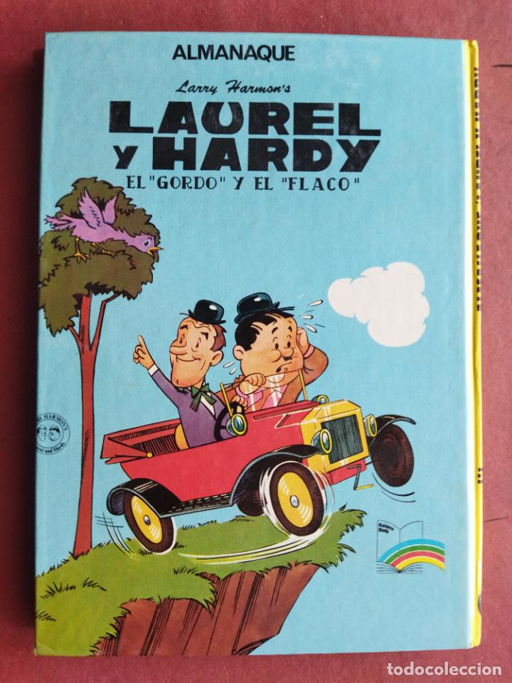 Tebeos: ALMANAQUE LAUREL Y HARDI, EL GGORDO Y EL FLACO - LARRY HARMONS - 1973 EUREDIT - Foto 2