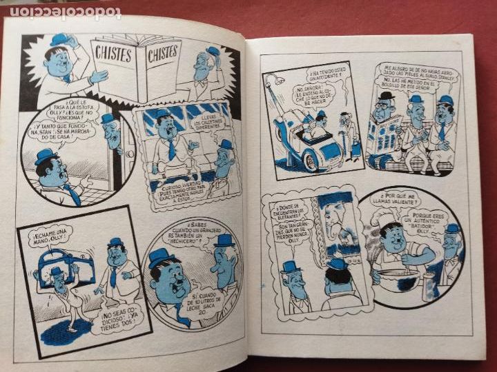 Tebeos: ALMANAQUE LAUREL Y HARDI, EL GGORDO Y EL FLACO - LARRY HARMONS - 1973 EUREDIT - Foto 5