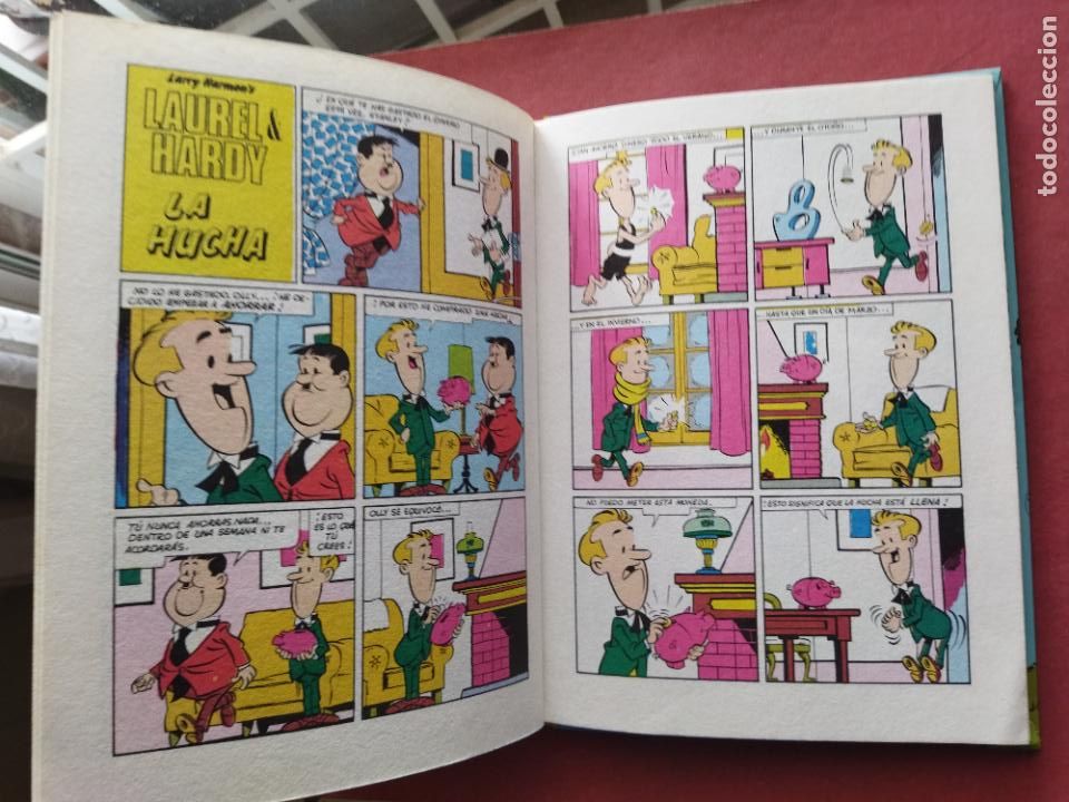 Tebeos: ALMANAQUE LAUREL Y HARDI, EL GGORDO Y EL FLACO - LARRY HARMONS - 1973 EUREDIT - Foto 9