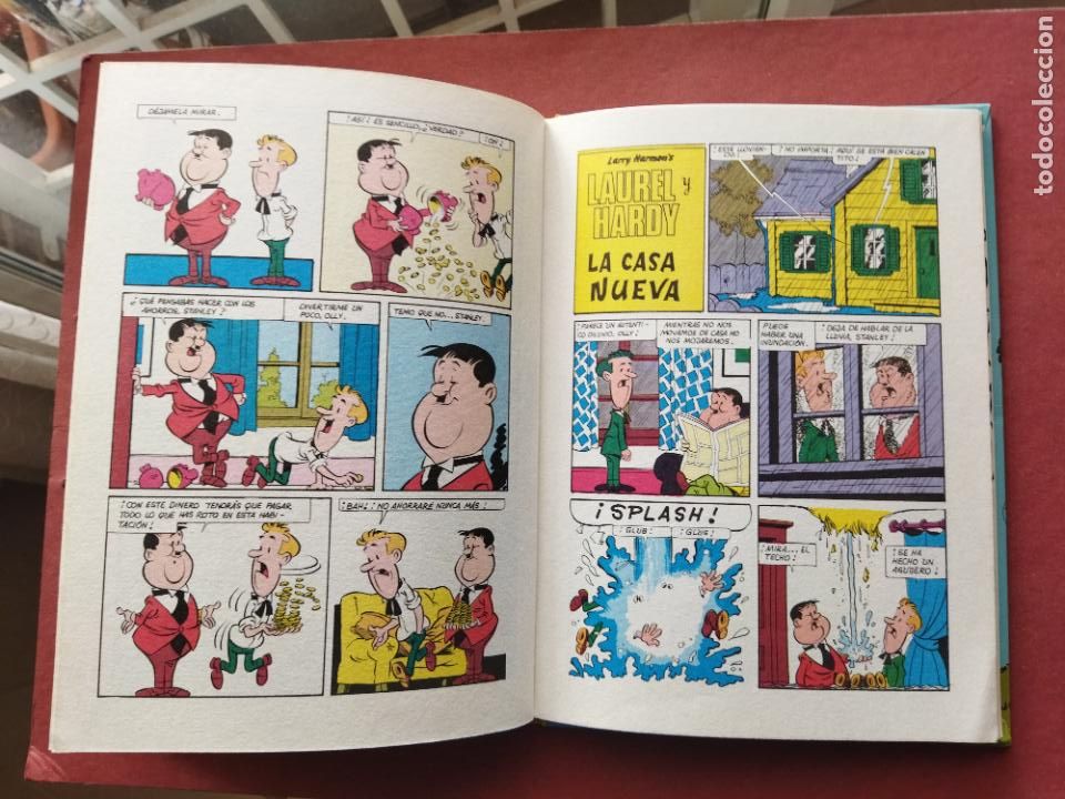 Tebeos: ALMANAQUE LAUREL Y HARDI, EL GGORDO Y EL FLACO - LARRY HARMONS - 1973 EUREDIT - Foto 11