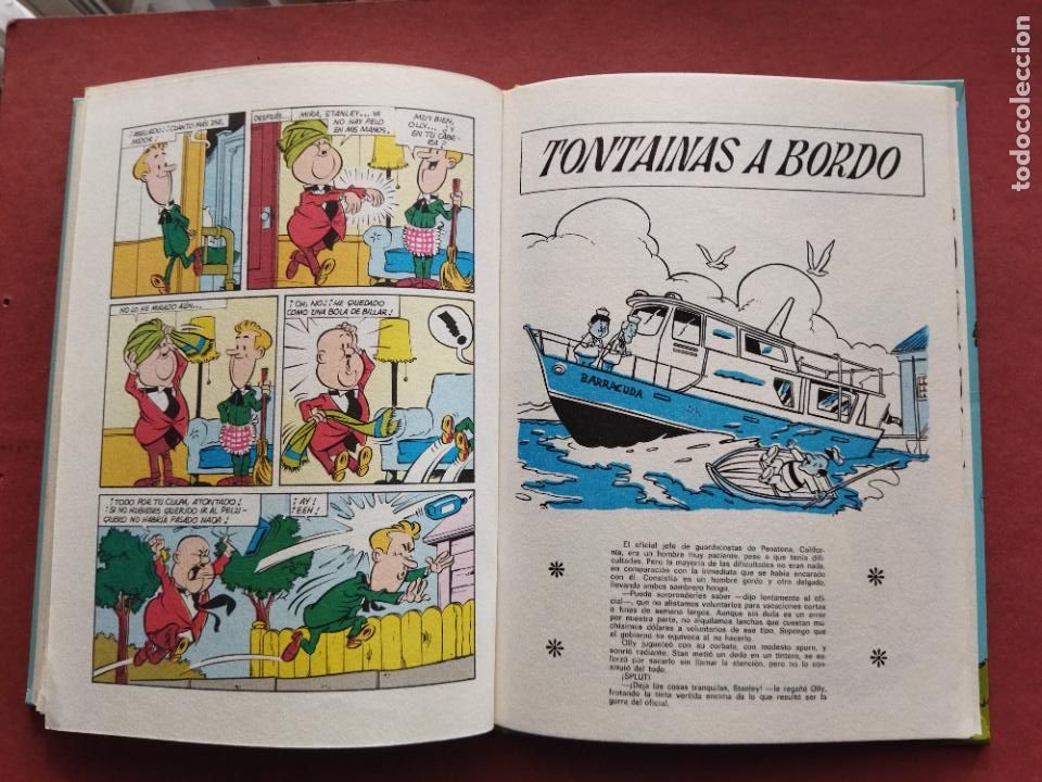 Tebeos: ALMANAQUE LAUREL Y HARDI, EL GGORDO Y EL FLACO - LARRY HARMONS - 1973 EUREDIT - Foto 13