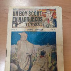 Giornalini: ANTIGUO COMIC, AVENTURA DE UN BOY SCOUT EN MERRUECOS, N° 5, 10 CTS, 1920