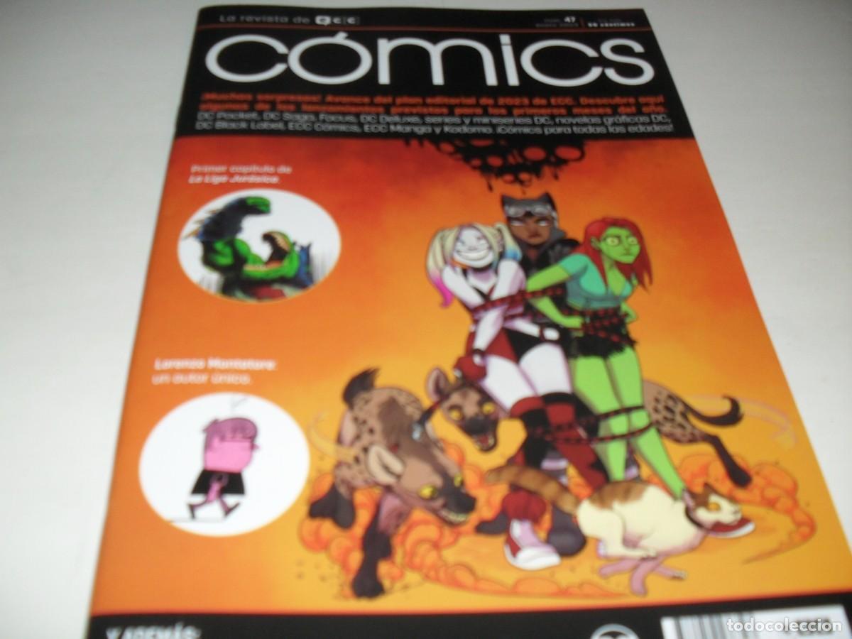 Tebeos: ECC COMICS N&ordm; 47 CON HISTORIETA LA LIGA JURASICA 1.ECC,A&Ntilde;O 2018.IMPECABLE.