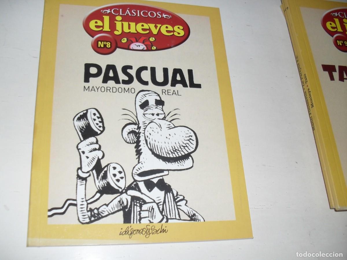 Tebeos: CLASICOS EL JUEVES 8,(DE 12)PASCUAL,MAYORDOMO REAL,EL JUEVES,2006.IMPECABLES.