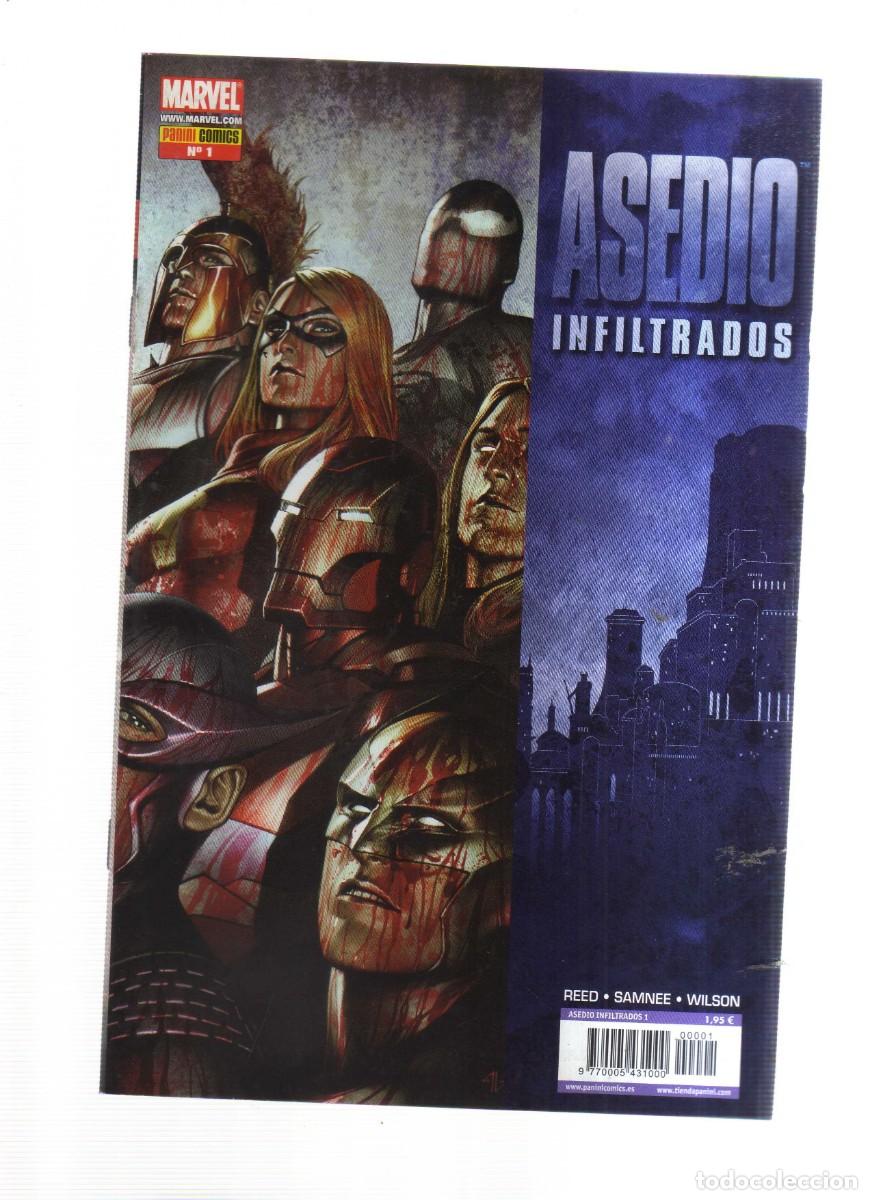 Tebeos: ASEDIO INFILTRADOS N,1 MARVEL - Foto 1