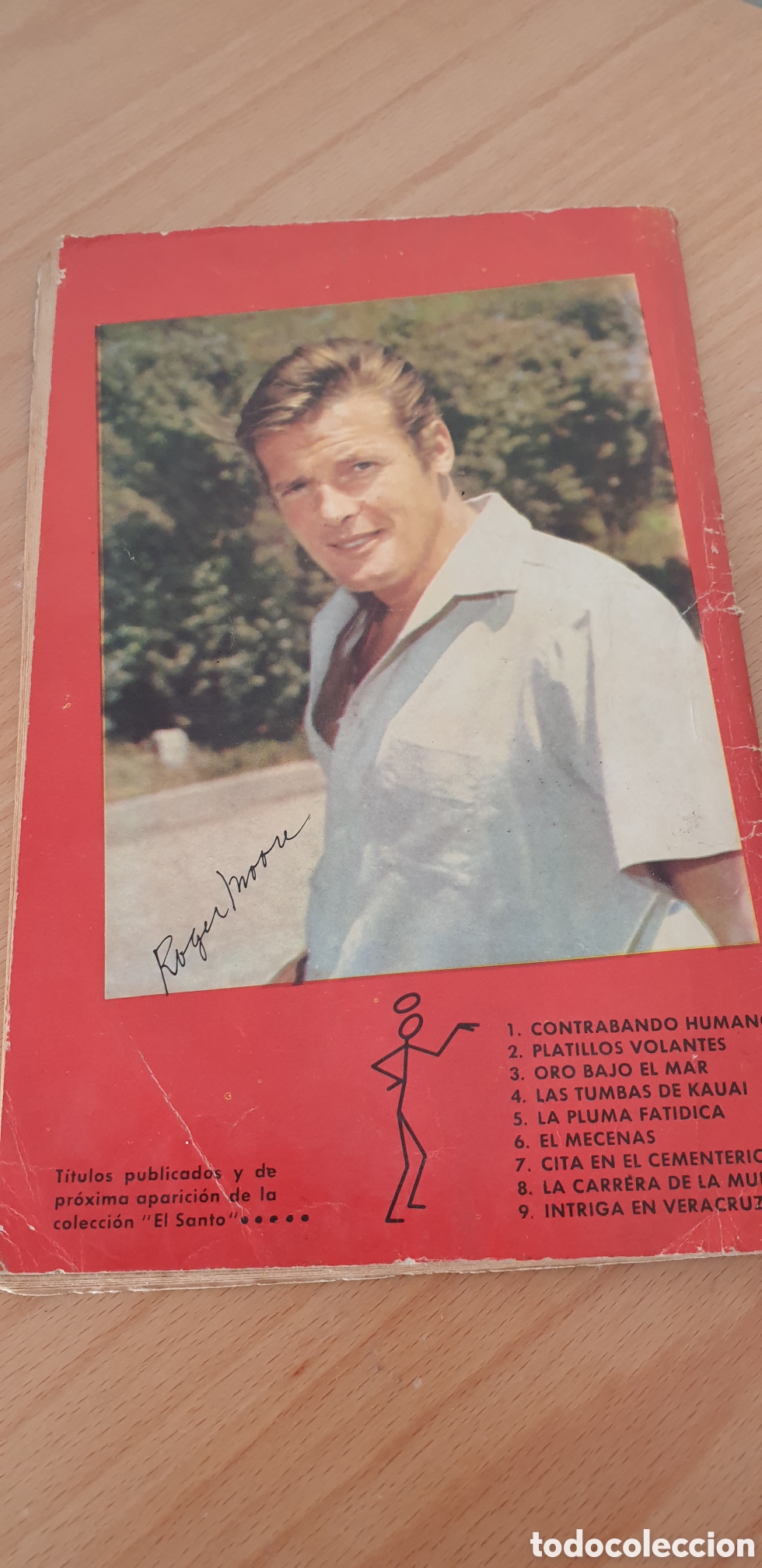 Tebeos: C&oacute;mic El Santo,Num.5 a&ntilde;o 1968 La pluma fat&iacute;dica - Foto 2