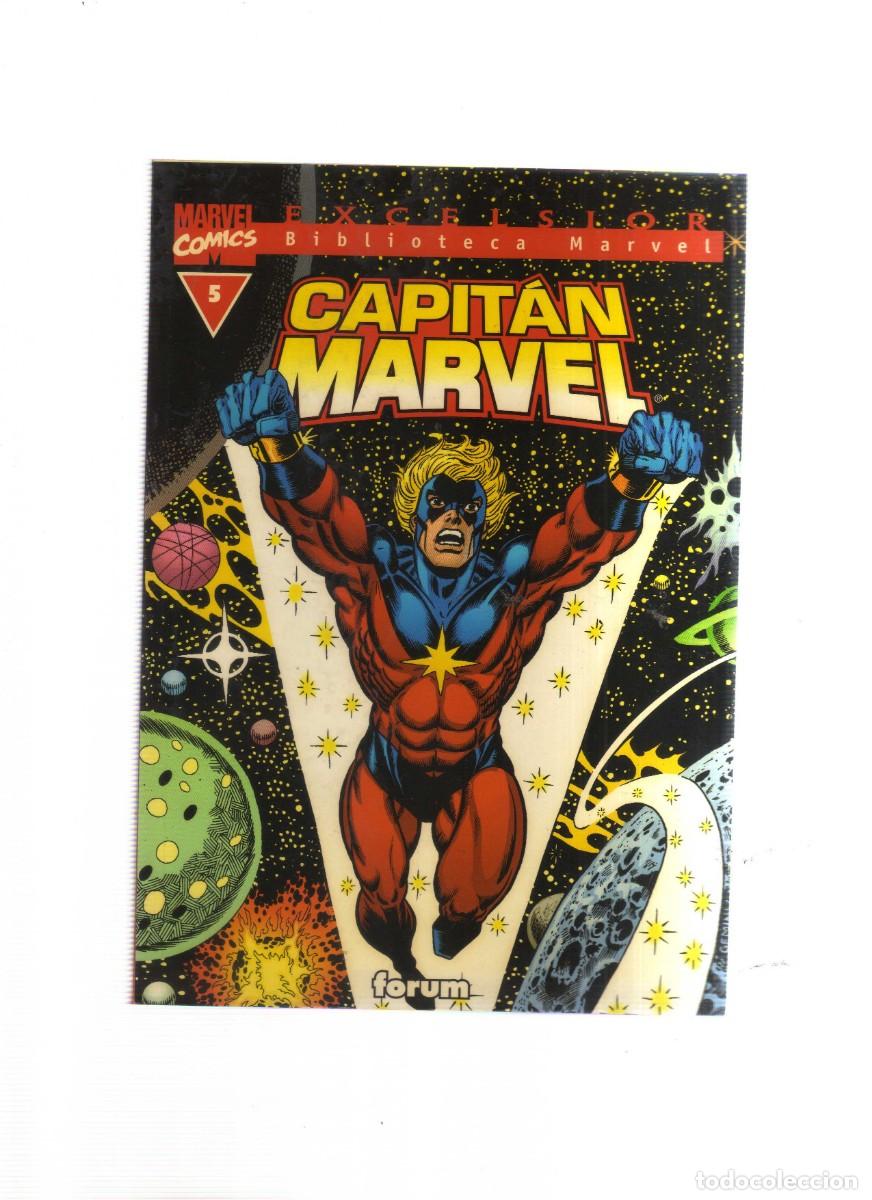 Tebeos: CAPITAN MARVEL BIBLIOTECA MARVEL N,5 - Foto 1