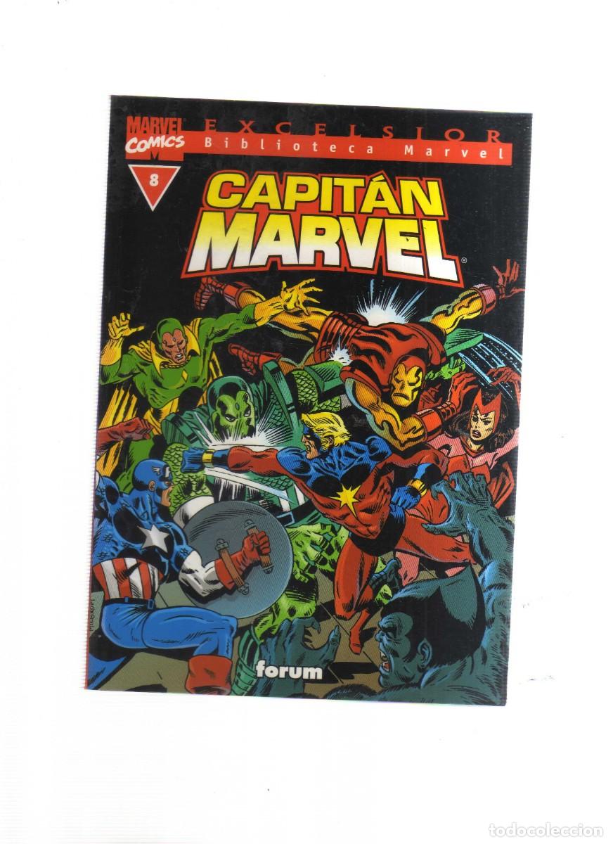 Tebeos: CAPITAN MARVEL BIBLIOTECA MARVEL N,8 - Foto 1