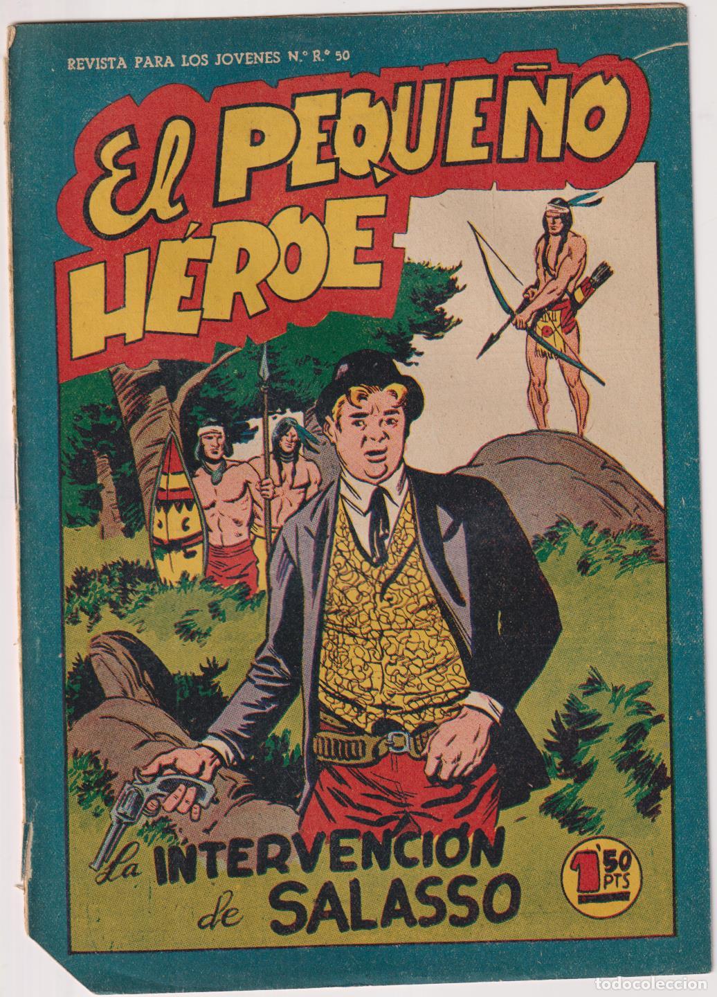 Tebeos: El Peque&ntilde;o H&eacute;roe n&ordm; 61. Maga 1956 - Foto 1