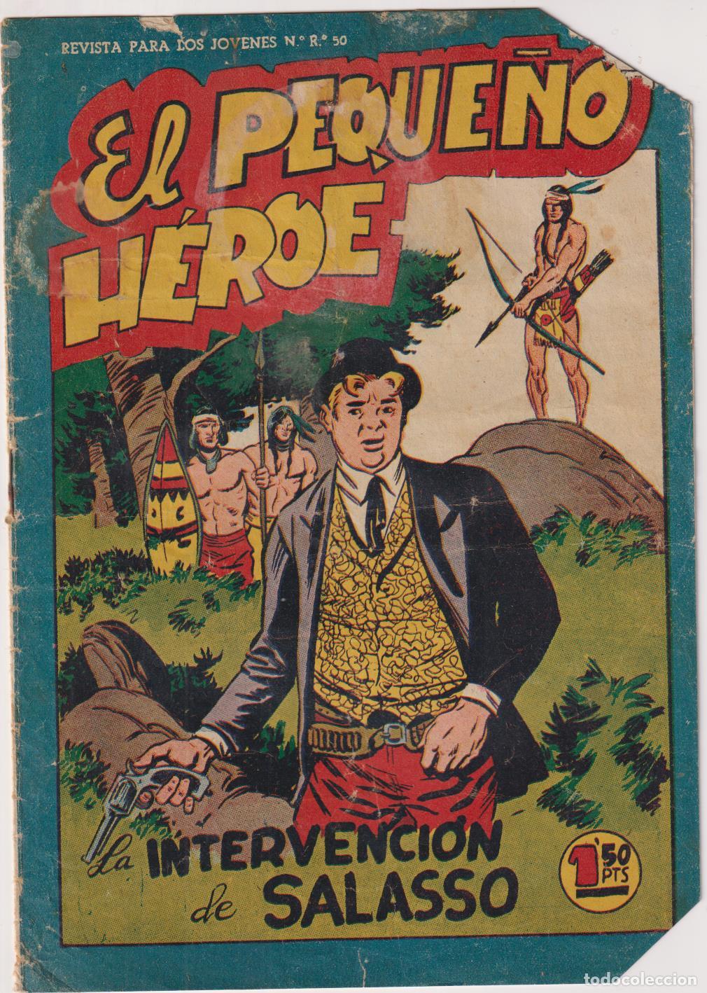 Tebeos: El Peque&ntilde;o H&eacute;roe n&ordm; 61. Maga 1956 - Foto 1