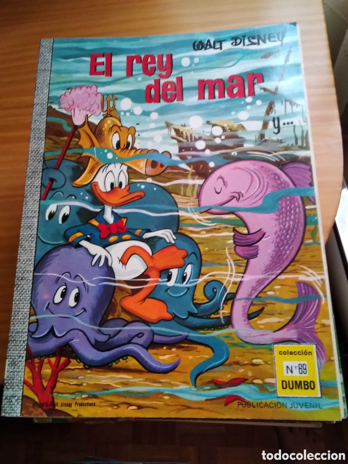 Tebeos: Dumbo ediciones recreativas n&uacute;mero 69 (1970) el rey del mar - Foto 1