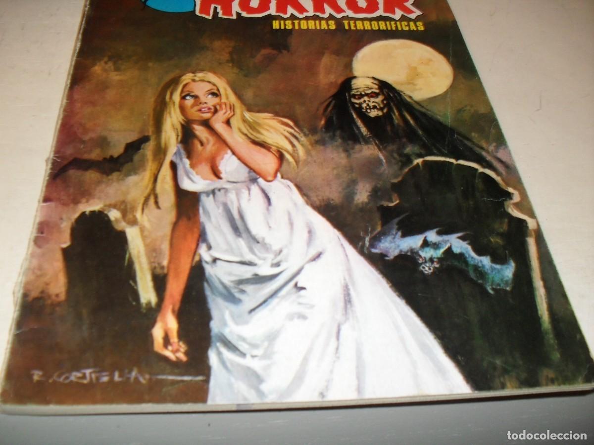 BDs: HORROR HISTORIAS TERRORIFICAS 5,(DE 15).PRODUCCIONES EDITORIALES,1973.TEBEO DIFICIL.