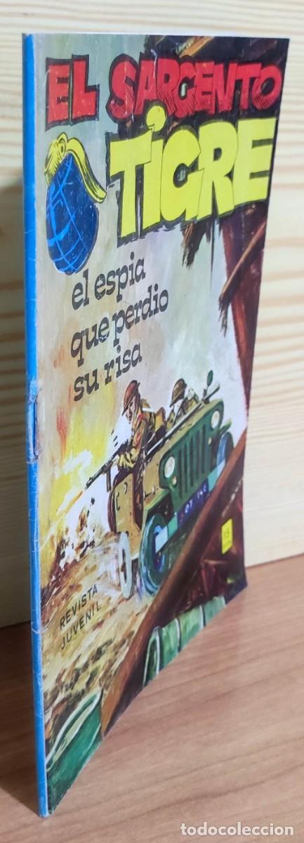 Tebeos: EL SARGENTO TIGRE N&ordm; 25 EL ESPIA QUE PERDIO SU RISA - 1972 VILMAR. - Foto 3
