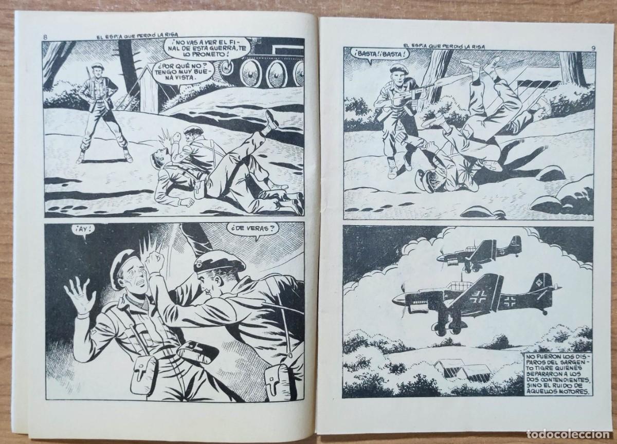 Tebeos: EL SARGENTO TIGRE N&ordm; 25 EL ESPIA QUE PERDIO SU RISA - 1972 VILMAR. - Foto 6