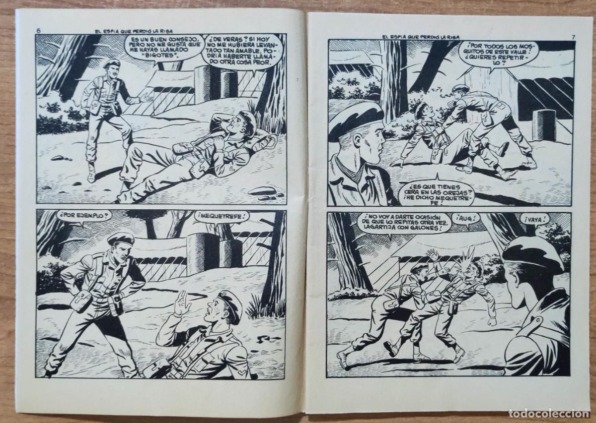 Tebeos: EL SARGENTO TIGRE N&ordm; 25 EL ESPIA QUE PERDIO SU RISA - 1972 VILMAR. - Foto 7