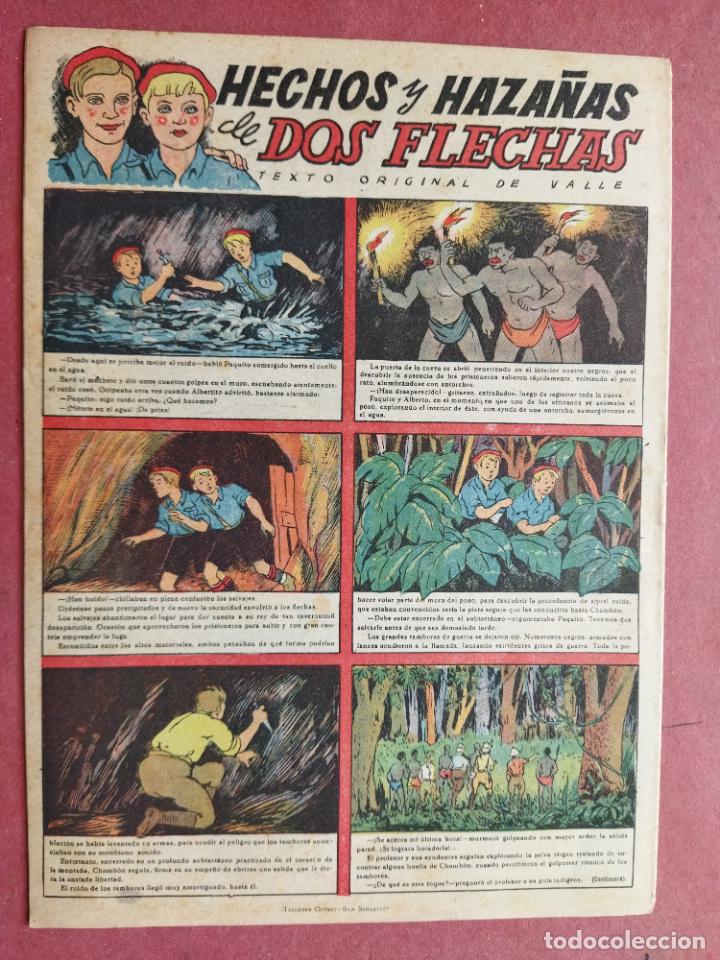 Tebeos: FLECHAS Y PELAYOS N&ordm; 245 - 1943 - Foto 2