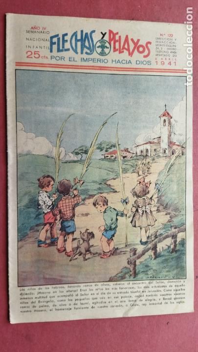 Tebeos: FLECHAS Y PELAYOS N&ordm; 122 - 1941 - Foto 1