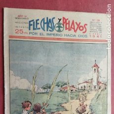 Tebeos: FLECHAS Y PELAYOS Nº 122 - 1941. Lote 401782364