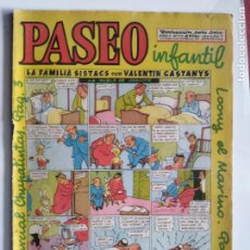 Tebeos: PASEO INFANTIL Nº 10 ORIGINAL - 1956 EDI. GENERALES, MUY BIEN CONSERVADO. Lote 401869914
