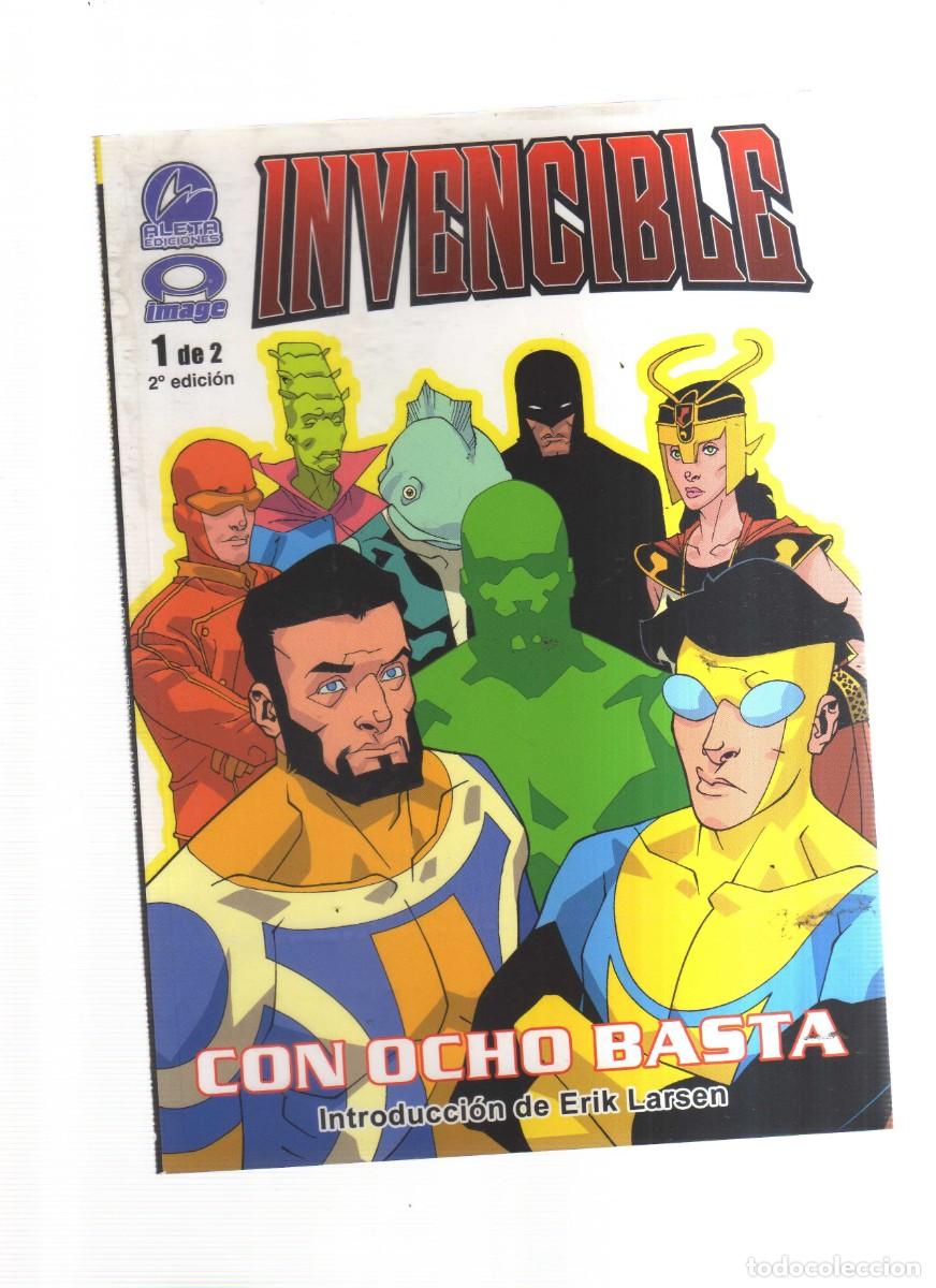 Tebeos: INVENCIBLE 1 DE 2 CON OCHO BASTA - Foto 1