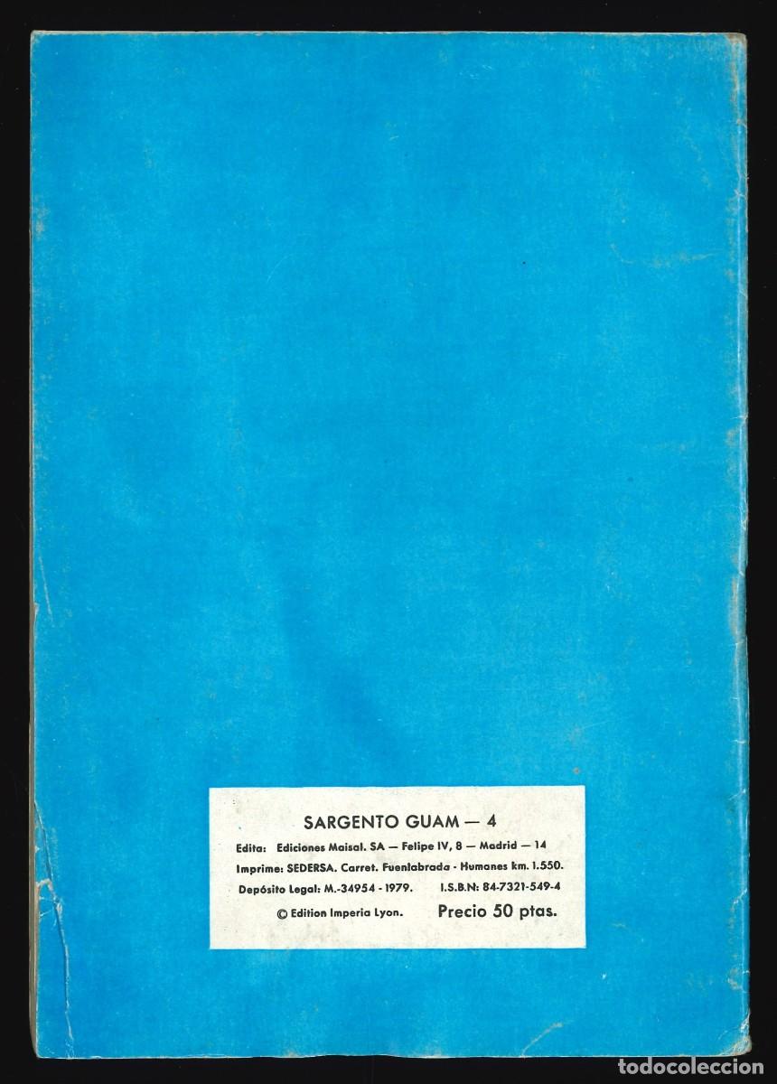 Tebeos: SARGENTO GUAM - MAISAL / N&Uacute;MERO 4 - Foto 2