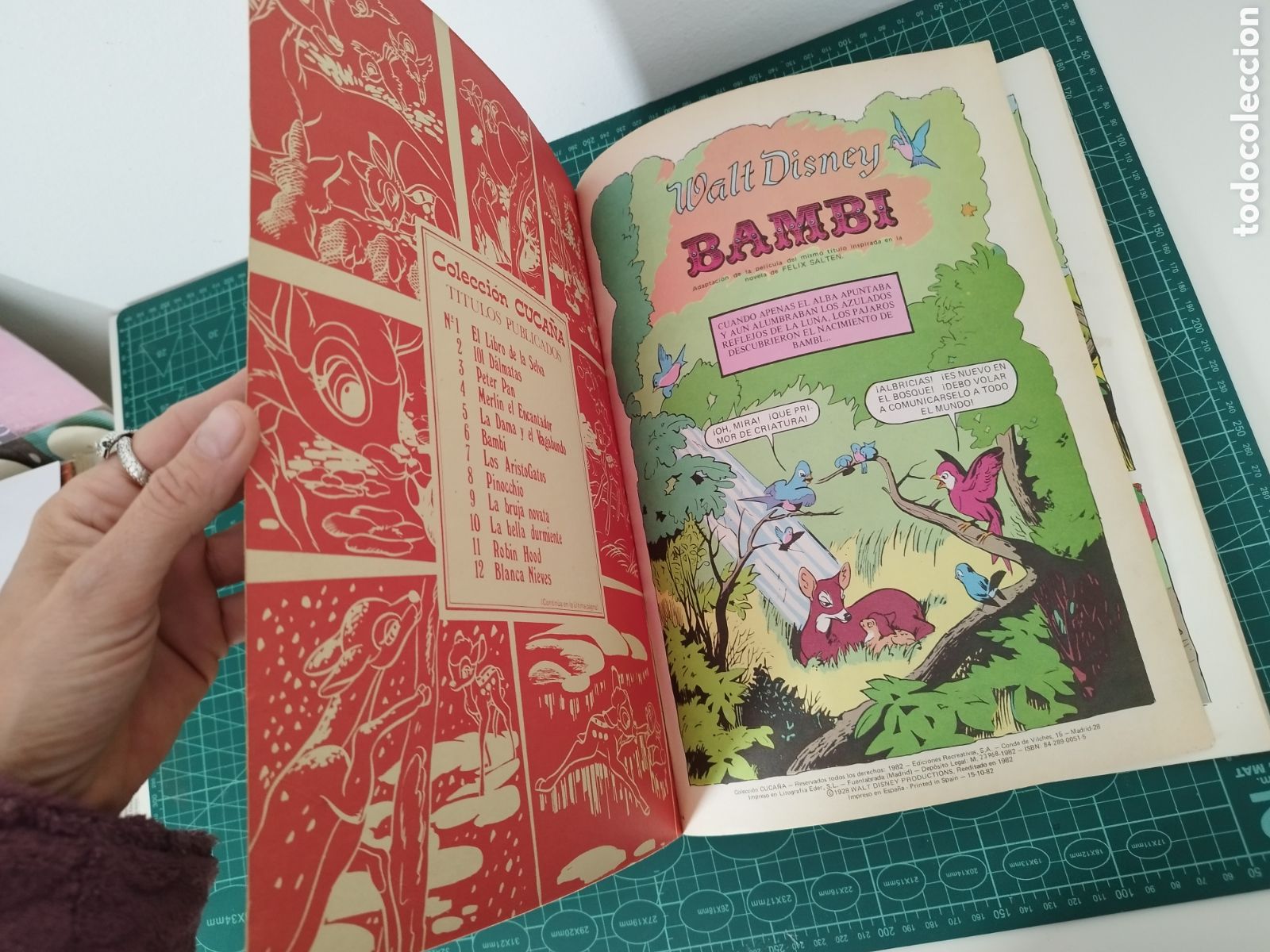Tebeos: Bambi. Colecci&oacute;n Cuca&ntilde;a n&deg; 6. - Foto 4
