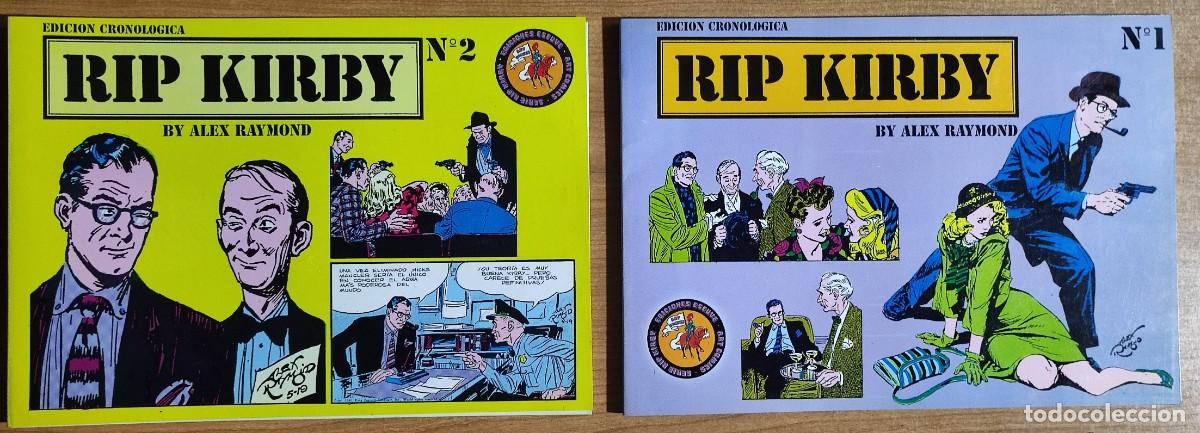 Tebeos: RIP KIRBY BY ALEX RAYMOND N&ordm; 1 Y 2 - 1990 EDICIONES ESEUVE. - Foto 1