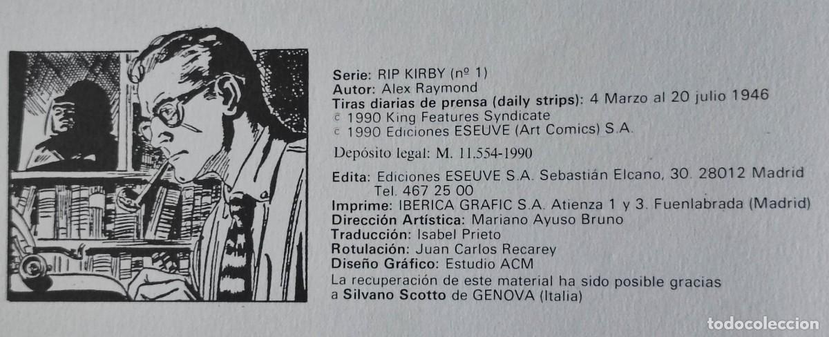 Tebeos: RIP KIRBY BY ALEX RAYMOND N&ordm; 1 Y 2 - 1990 EDICIONES ESEUVE. - Foto 7