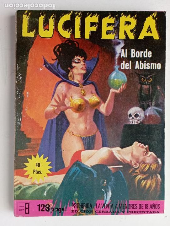 Tebeos: LUCIFERA N&ordm; 2 - ELVIBERIA 1976 - AL BORDE DEL ABISMO - Foto 1