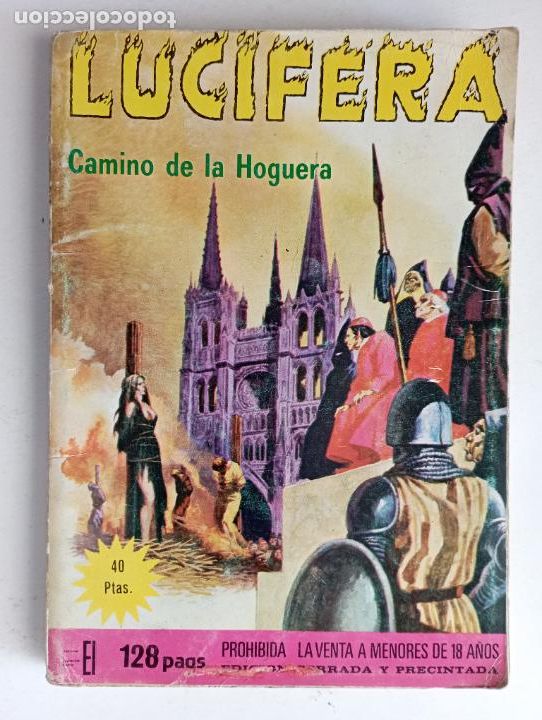 Tebeos: LUCIFERA N&ordm; 5 - ELVIBERIA 1976 - Foto 1