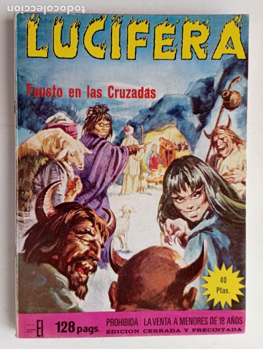 Tebeos: LUCIFERA N&ordm; 7 - ELVIBERIA 1976 - MUY NUEVO - Foto 1