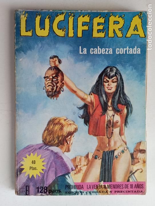 Tebeos: LUCIFERA N&ordm; 9 - ELVIBERIA 1976 - Foto 1