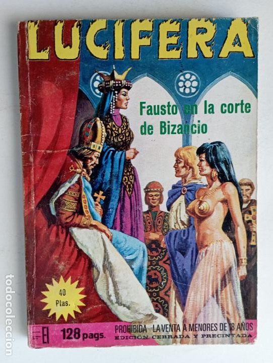 Tebeos: LUCIFERA N&ordm; 10 - ELVIBERIA 1976 - Foto 1