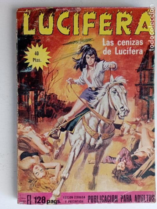 Tebeos: LUCIFERA N&ordm; 14 - ELVIBERIA 1976 - Foto 1