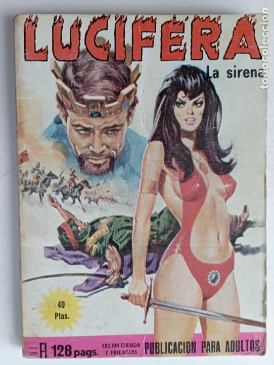 Tebeos: LUCIFERA N&ordm; 19 - ELVIBERIA 1976 - Foto 1