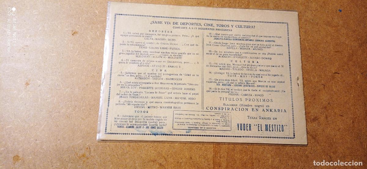 Tebeos: texas rangers n&ordm; 1, ediciones costa 1958 - Foto 2