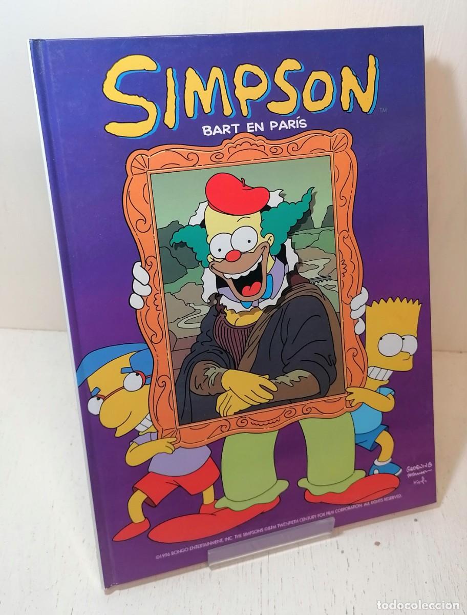 Tebeos: Comic: &rdquo;Simpson Bart en paris&rdquo; circulo de lectores - Foto 1