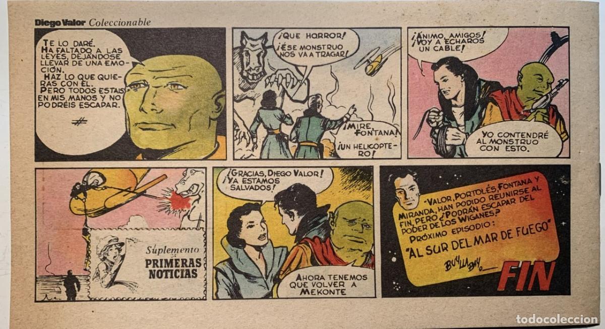 Tebeos: Diego Valor, numero 2. Editorial CID Edicolor a&ntilde;o 1954 - Foto 4