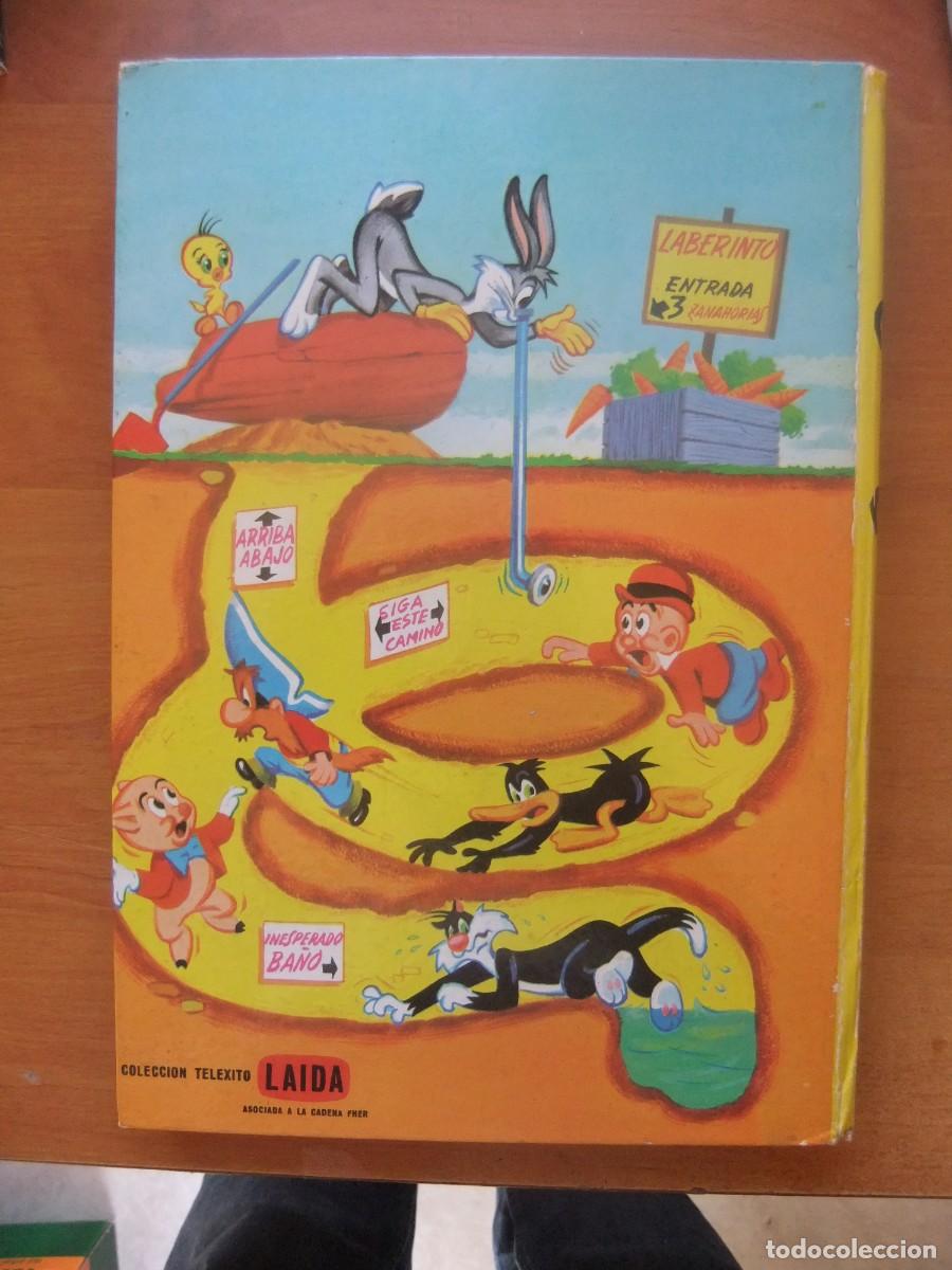 Tebeos: BUGS BUNNY EL CONEJO DE LA SUERTE COLECCION LAIDA FHER 1966 - Foto 2