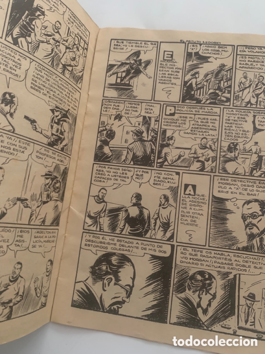 Tebeos: Comic tebeo el misterioso x n&ordm; 19 el astuto ledosky - Foto 2