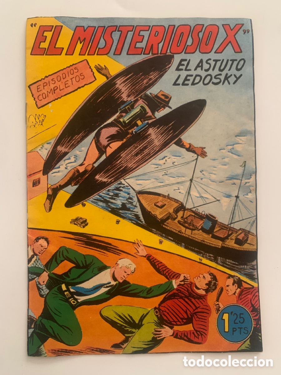Tebeos: Comic tebeo el misterioso x n&ordm; 19 el astuto ledosky - Foto 1