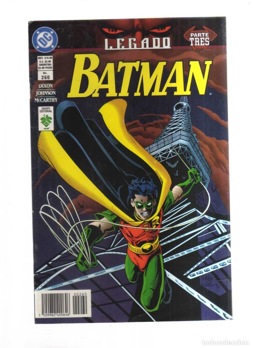 Tebeos: BATMAN LEGADO N,260 PATE TRES - Foto 1