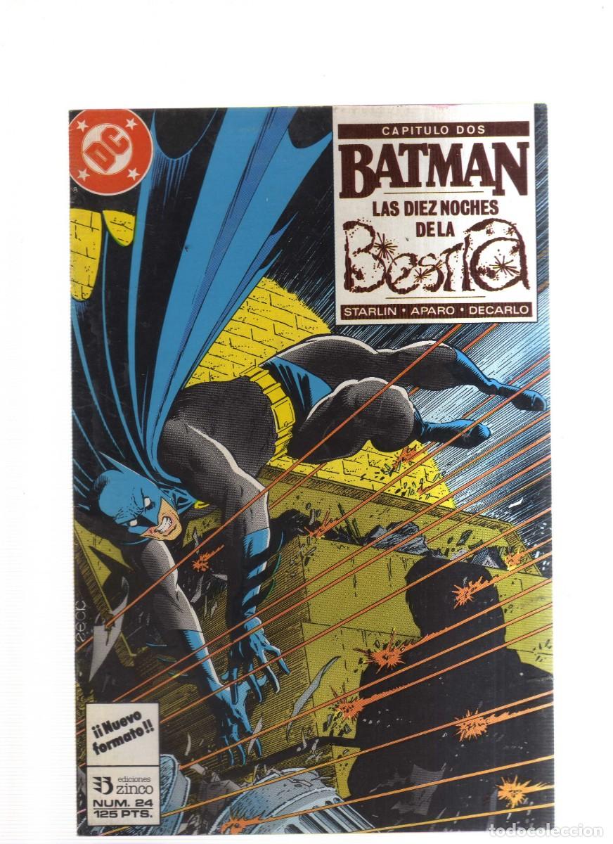 Tebeos: BATMAN N,24 LAS DIEZ NOCHES DE LA BESTIA CAPITULO DOS - Foto 1