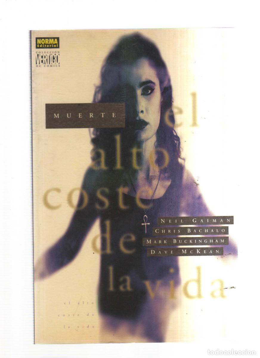 Tebeos: MUERTE EL COSTE DE LA VIDA DE NEIL GAIMAN - Foto 1