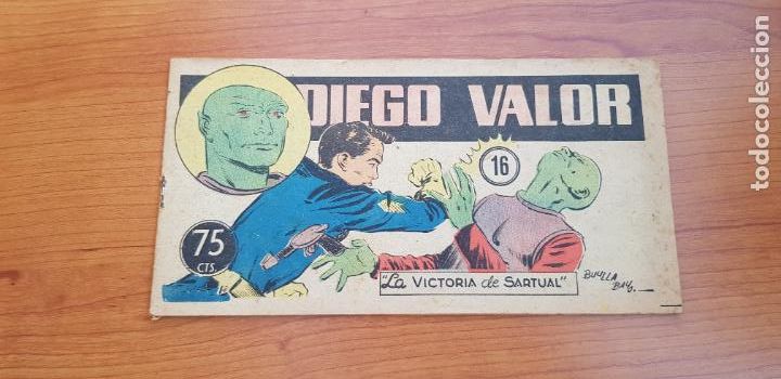 Tebeos: DIEGO VALOR N&ordm;16 1&ordf; SERIE ORIGINAL EDITORIAL CID - Foto 1