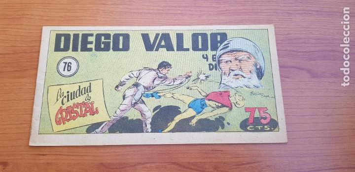 Tebeos: DIEGO VALOR N&ordm; 76 1&ordf; SERIE ORIGINAL EDITORIAL CID - Foto 1