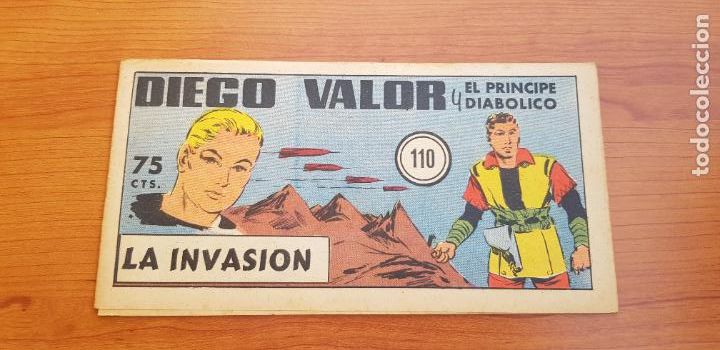 Tebeos: DIEGO VALOR N&ordm; 110 1&ordf; SERIE ORIGINAL EDITORIAL CID - Foto 1