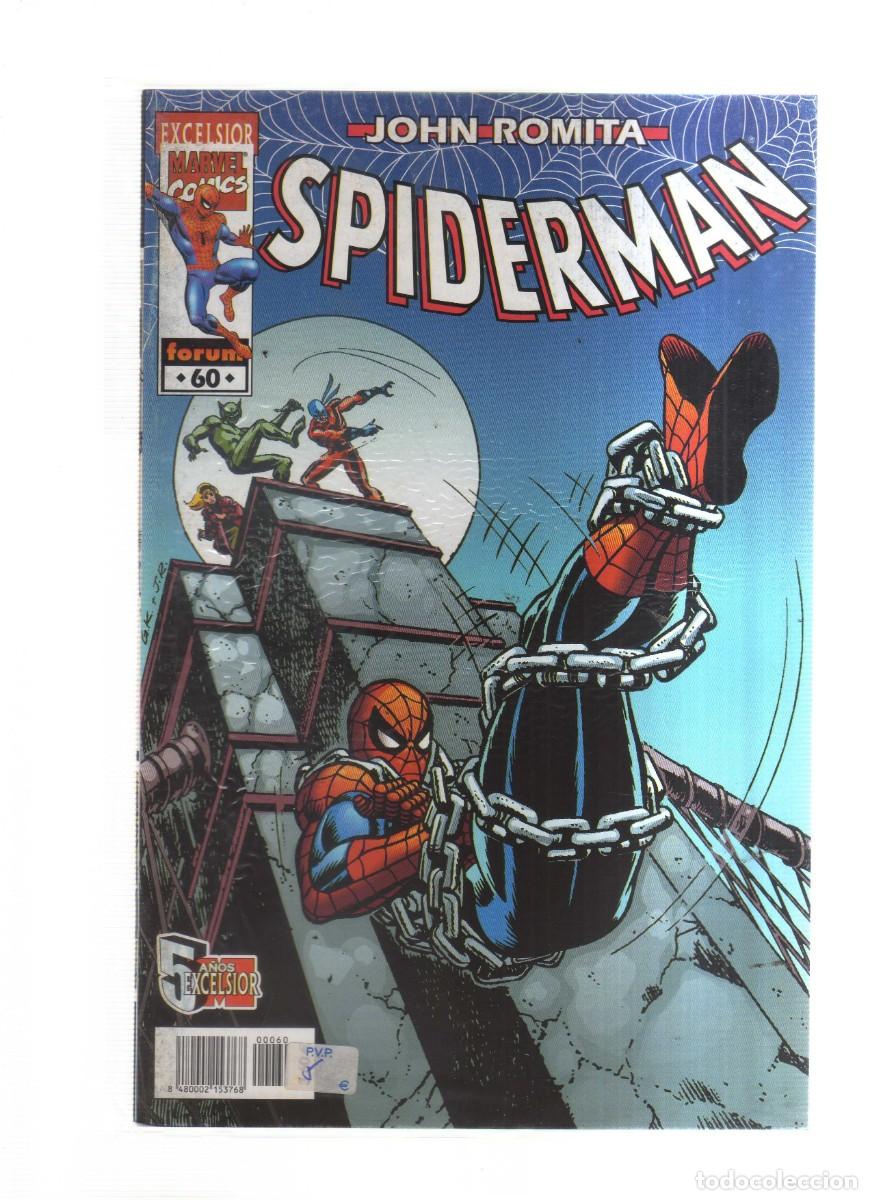 Tebeos: SPIDERMAN JOHN ROMITA N,60 MARVEL COMIC FORUM - Foto 1